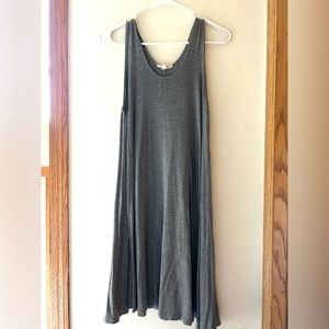 Gray T-Shirt Dress